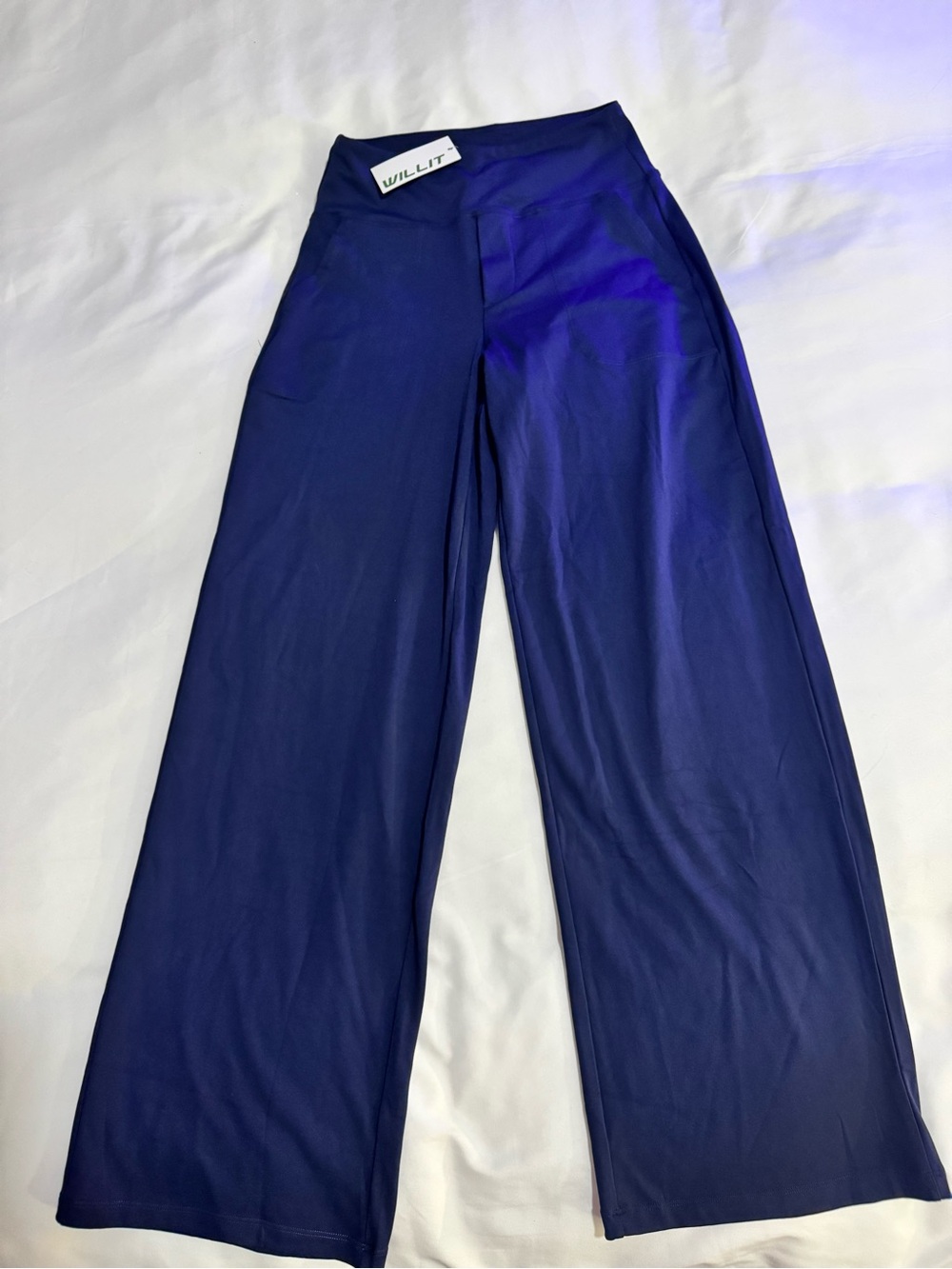 WILLIT stretch yoga dress pants with pockets.